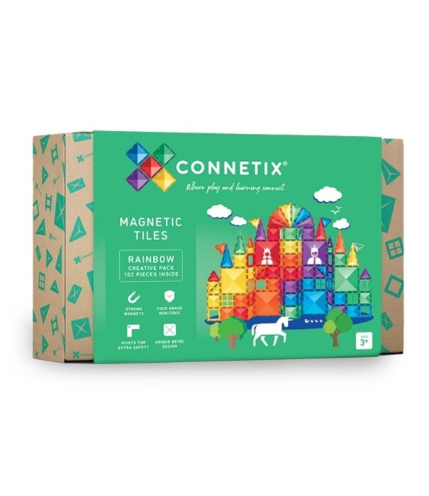 Connetix Connetix - Rainbow Creative Pack - 102 delig