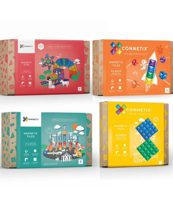 JUTTER & Co. JUTTER & Co. | Ready to Play Speelset  – Connetix Basis Set  BSO (Regenboog)