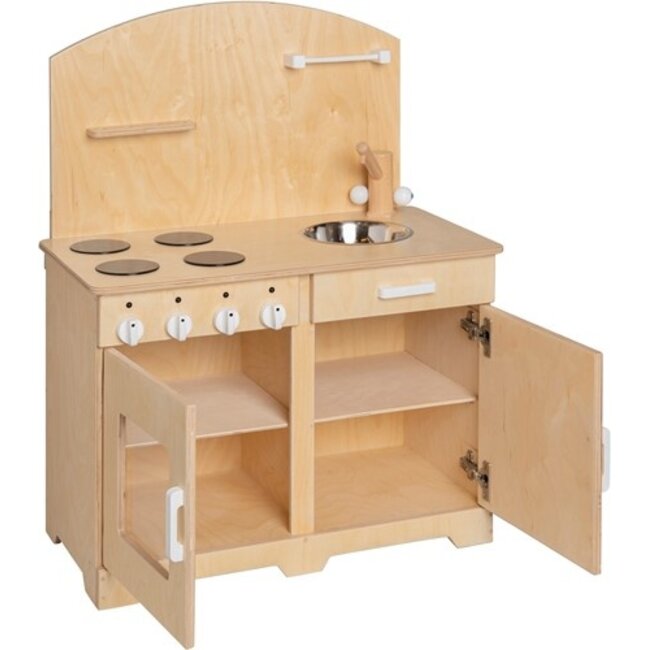 Van Dijk Toys - Houten Speelgoed keuken (Peuters)