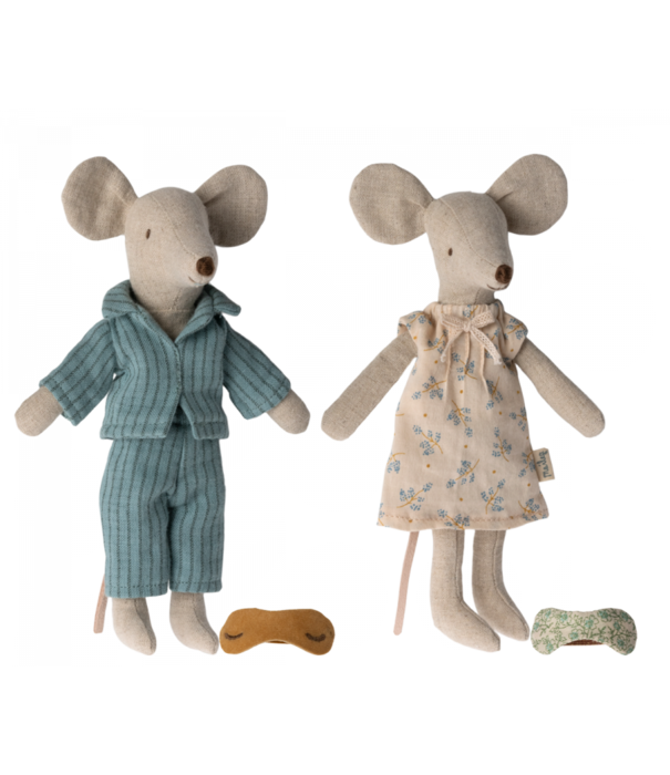 Maileg Maileg - Mum and Dad Mice in Cigarbox