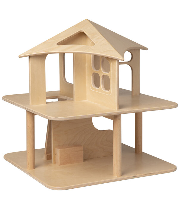 van Dijk Toys Van Dijk Toys - Houten Poppenhuis