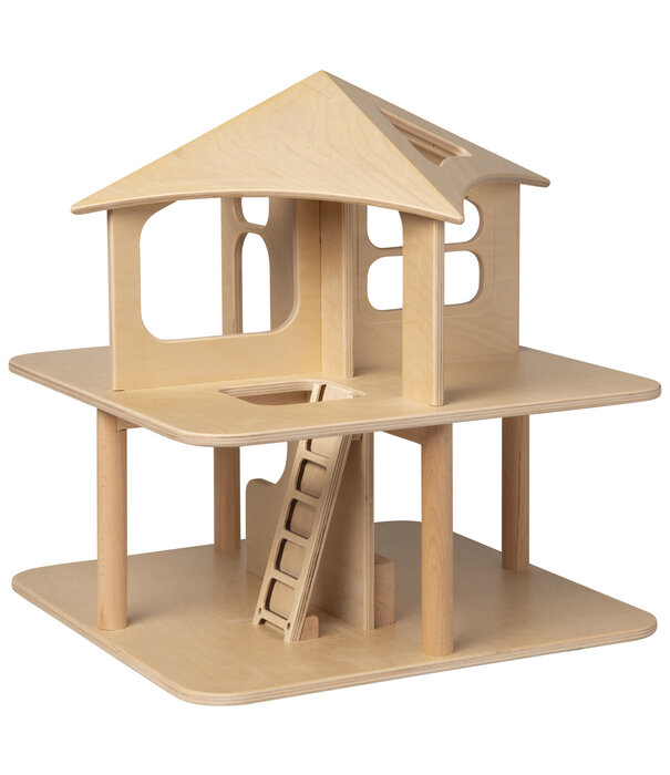 van Dijk Toys Van Dijk Toys - Houten Poppenhuis