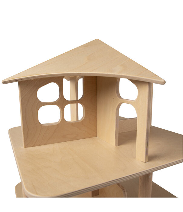 van Dijk Toys Van Dijk Toys - Houten Poppenhuis