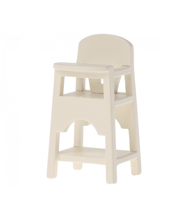 Maileg Maileg - High Chair Kinderstoeltje MY - Offwhite