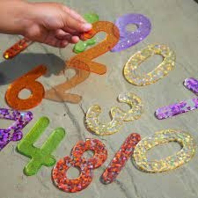 TickiT - Regenboog Glitter Nummers