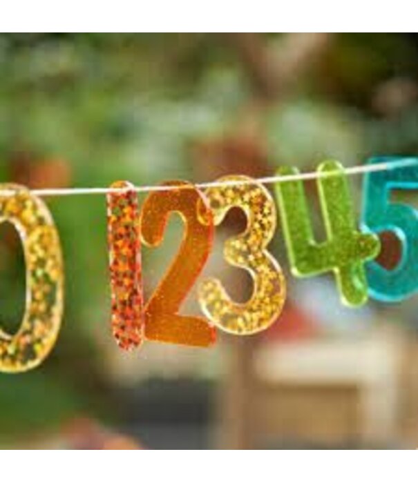 TickiT TickiT - Regenboog Glitter Nummers