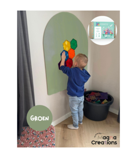 Complete set - Bow - Groen & Pastel Connetix (120-delig)