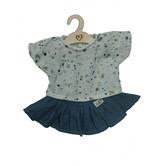 Hollie - Poppen Kledingset - Rok & Shirtje -Sweet Dots