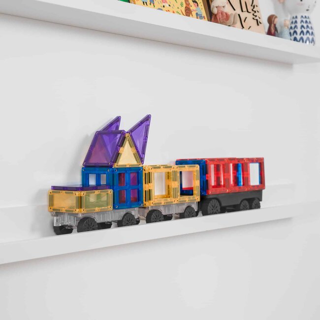 Connetix - Uitbreidingsset Rainbow Transport - 50-delig
