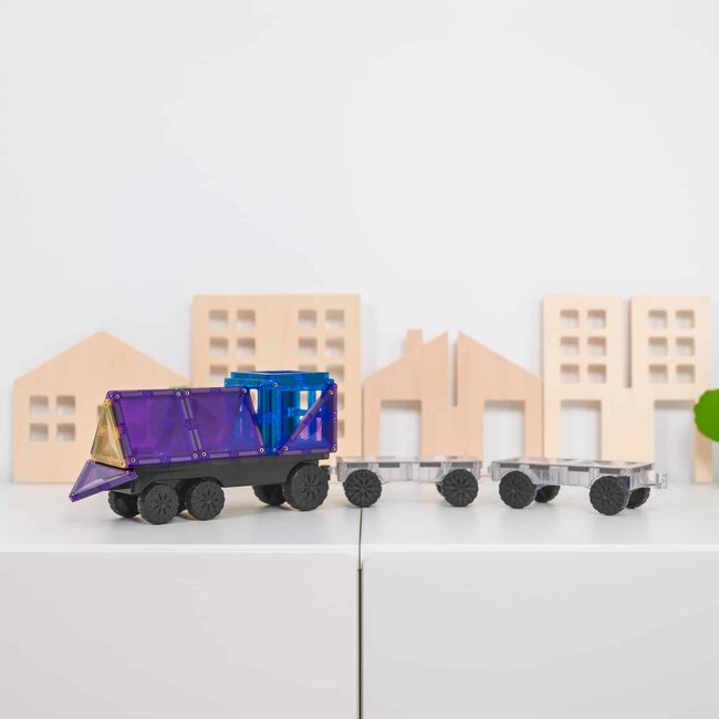 Connetix - Uitbreidingsset Rainbow Transport - 50-delig
