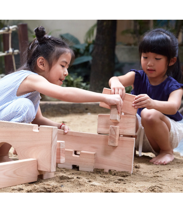 Guidecraft Guidecraft - Notch blokken (89-delig)