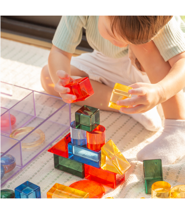 Guidecraft Guidecraft - STEM Loose Parts Set - Licht & Kleur