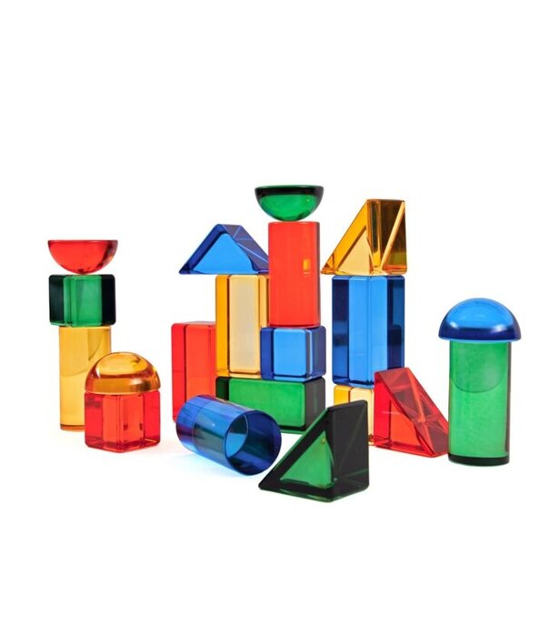 Guidecraft Guidecraft - STEM loose Parts Set - Licht en Kleur