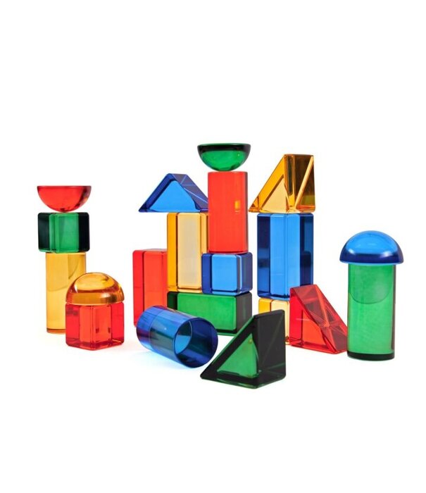 Guidecraft Guidecraft - STEM Loose Parts Set - Licht & Kleur
