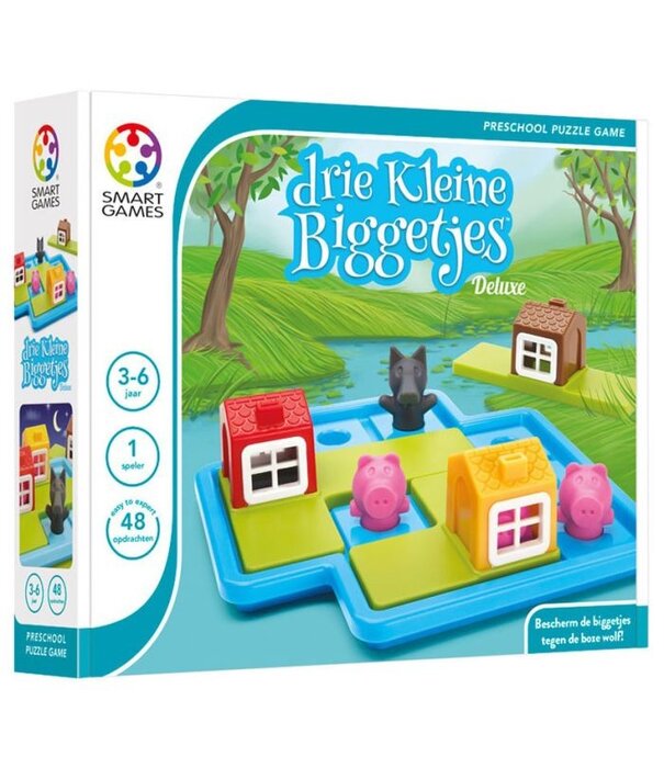 Smart Games Smart Games - 3 Kleine Biggetjes | 3+