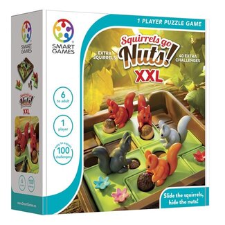 Smart Games Squirrels Go Nuts XXL | 6+