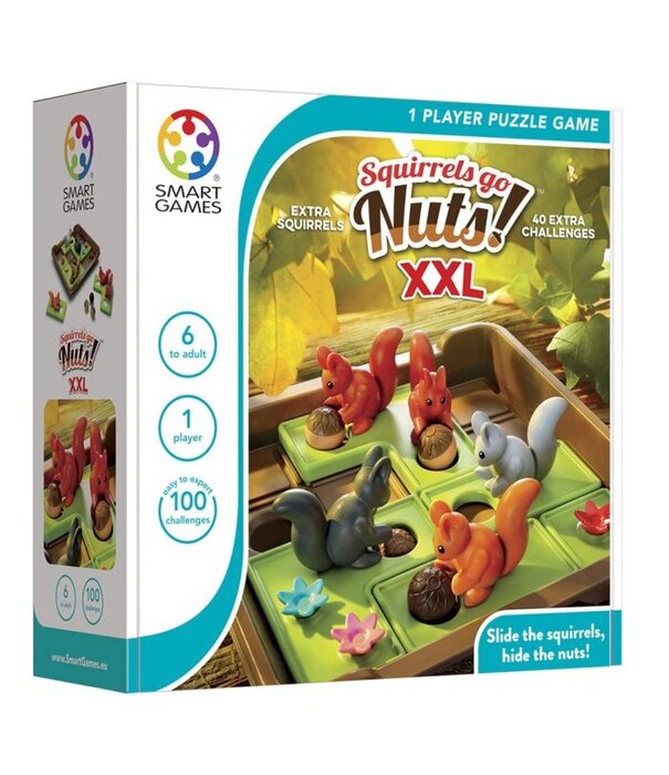 Smart Games Smart Games - Squirrels Go Nuts XXL | 6+