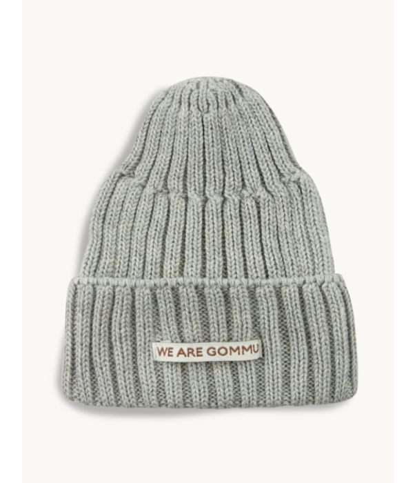 WE ARE GOMMU WE ARE GOMMU - Solid Beanie - Grey