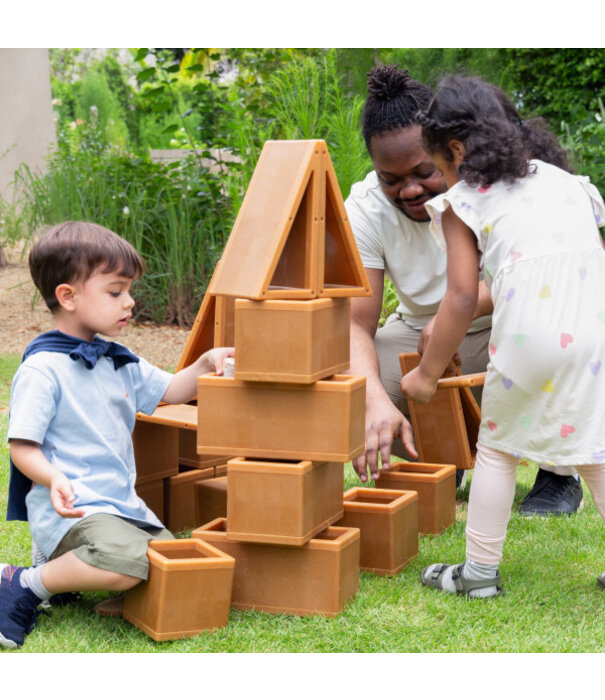 Guidecraft Guidecraft - Holle Blokken - 22 delig