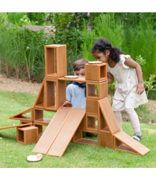 Guidecraft Guidecraft - Holle Blokken - 22 delig