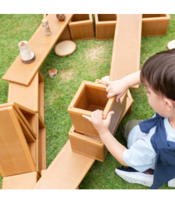 Guidecraft Guidecraft - Holle Blokken - 22 delig