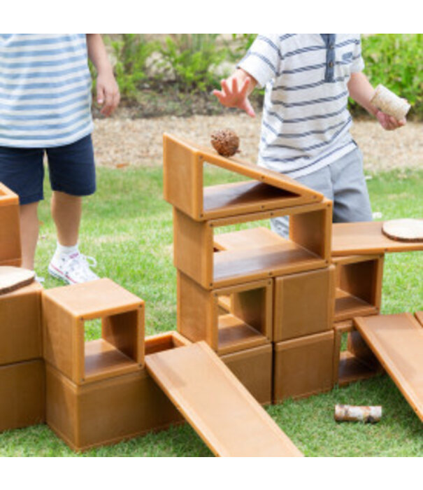 Guidecraft Guidecraft - Holle Blokken - 22 delig