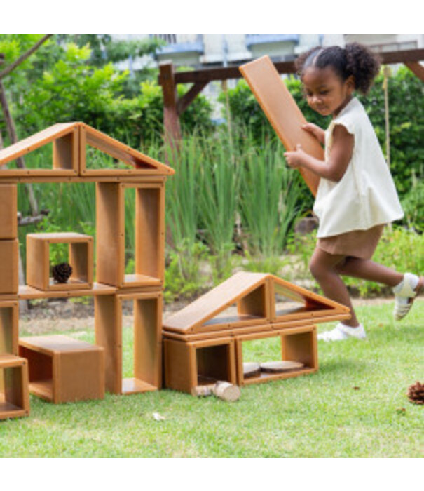 Guidecraft Guidecraft - Holle Blokken - 22 delig