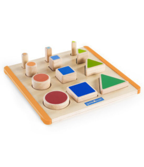 Guidecraft Guidecraft - Houten Nestel en Stapelvormen |2+