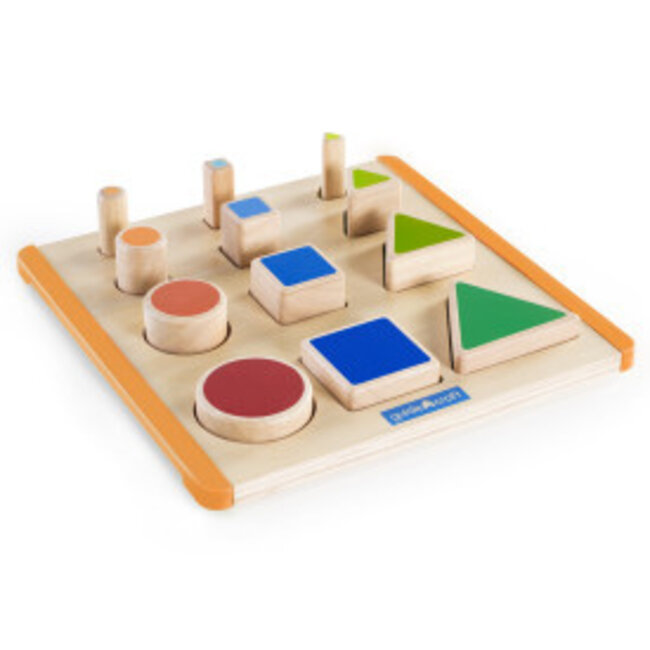 Guidecraft - Houten Nestel en Stapelvormen |2+
