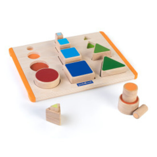 Guidecraft - Houten Nestel en Stapelvormen |2+