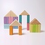 Grimm’s Blokkenset - Pastel Duo (40-delig)
