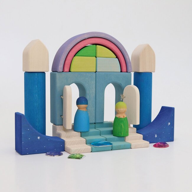Grimm’s - Blokkenset - Bulding World Polar Light (28-delig)