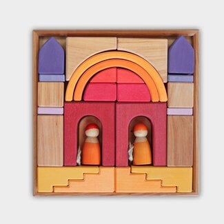 Grimm's  Blokkenset - Building World Desert Sand (28-delig)