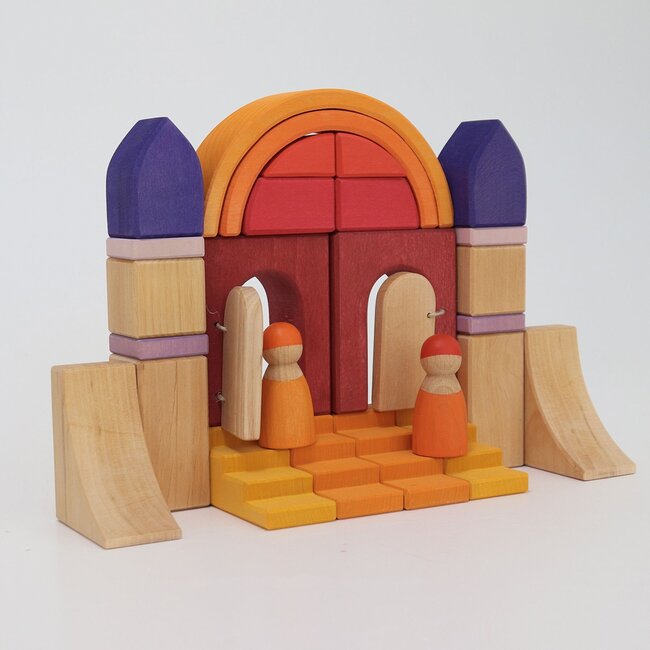 Grimm’s - Blokkenset - Bulding World Desert Sand (28-delig)