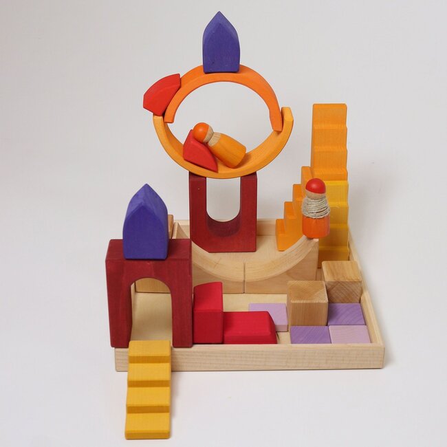 Grimm’s - Blokkenset - Bulding World Desert Sand (28-delig)