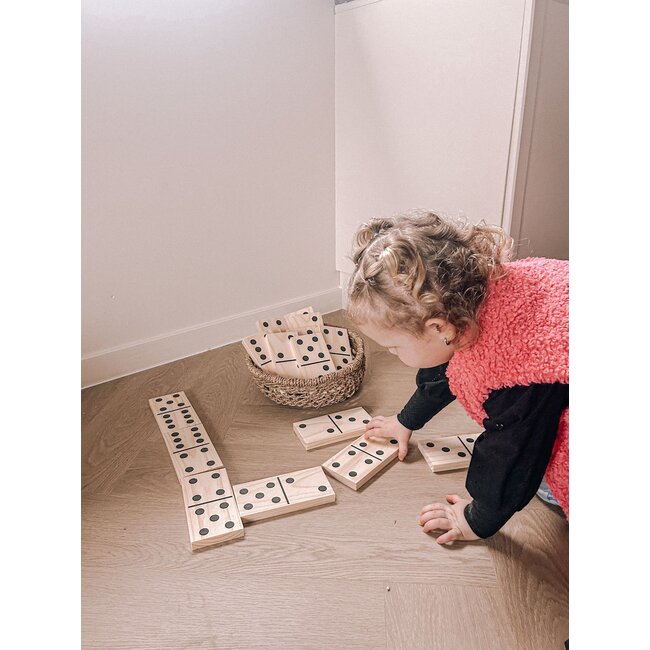 TickiT XL Spel - Houten Domino ||  3+