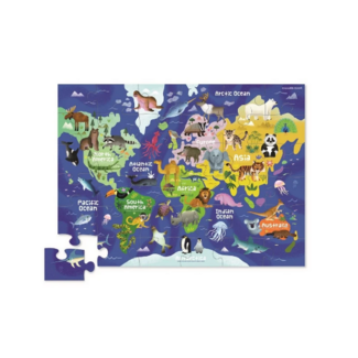 Crocodile Creek My First Puzzel - Wereld (36-delig) | 3+