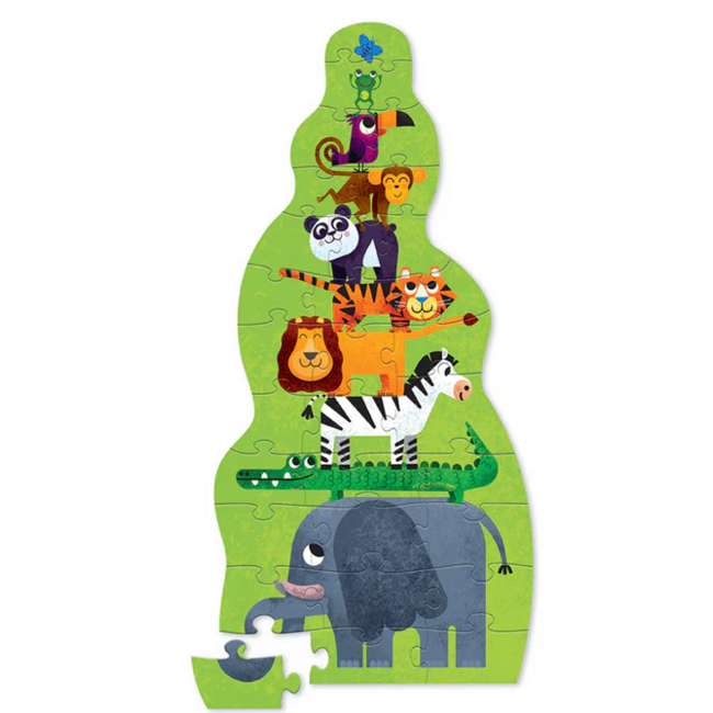 Crocodile Creek - Toren Puzzel - Jungle (30-delig) | 3+