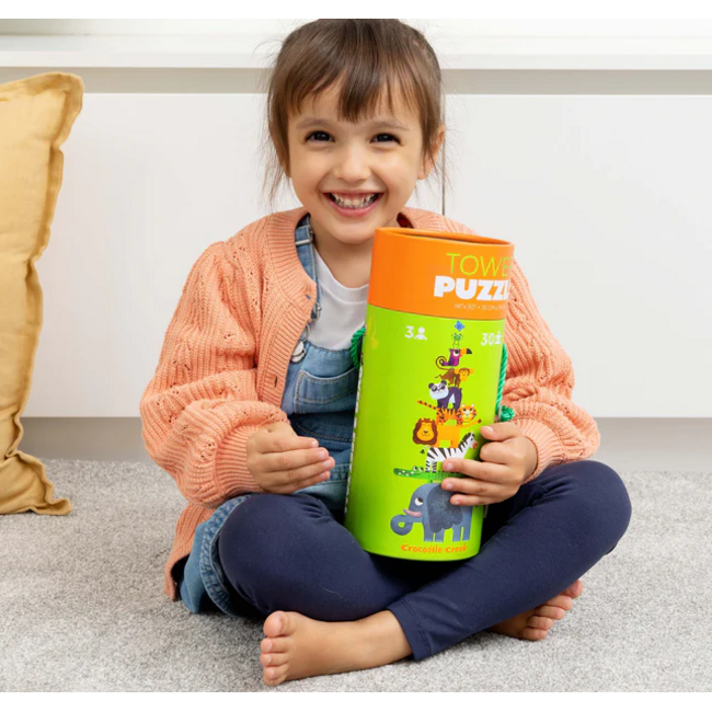 Crocodile Creek - Toren Puzzel - Jungle (30-delig) | 3+