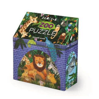 Crocodile Creek Puzzel - Zoo (24-delig) | 3+
