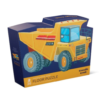 Crocodile Creek Vloerpuzzel - Construction Zone (36-delig) | 3+