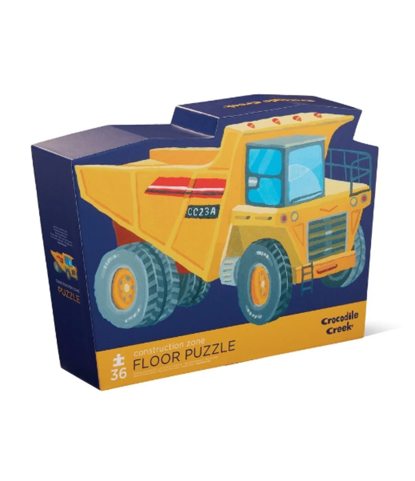 Crocodile Creek Crocodile Creek - Vloerpuzzel - Construction Zone (36-delig) | 3+