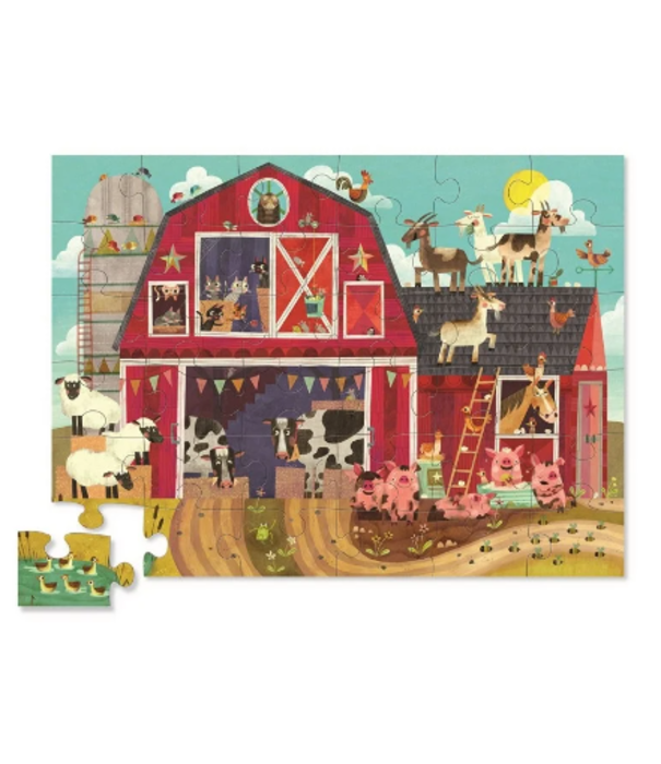 Crocodile Creek Crocodile Creek - Vloerpuzzel - Barnyard Buddies (36-delig) | 3+