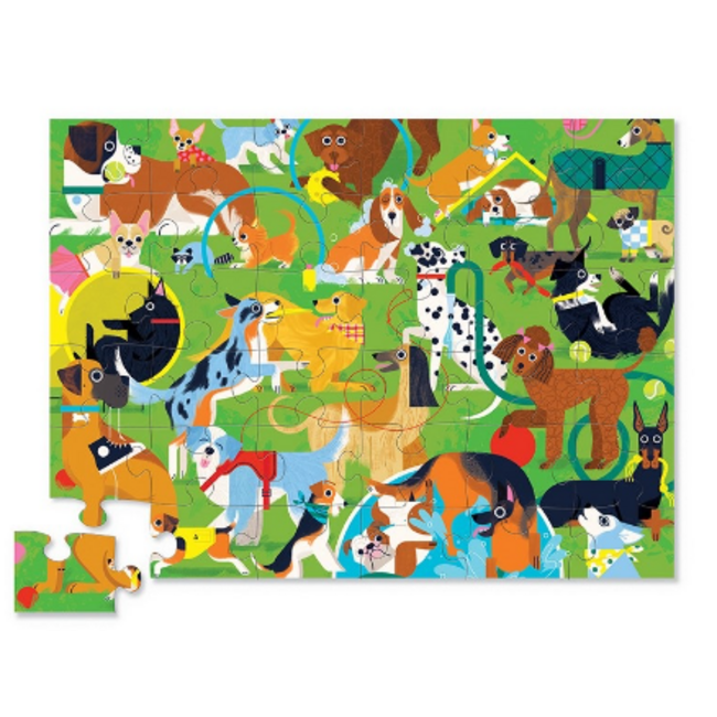 Crocodile Creek -Vloerpuzzel - Playful Pups (36-delig) | 3+
