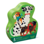 Crocodile Creek -Vloerpuzzel - Playful Pups (36-delig) | 3+