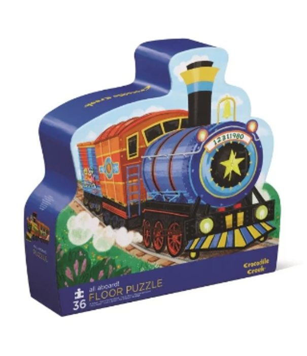 Crocodile Creek Crocodile Creek - Vloerpuzzel - All Aboard (36-delig) | 3+