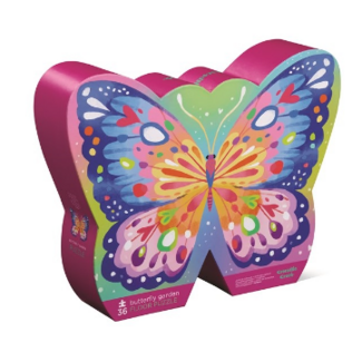 Crocodile Creek Vloerpuzzel - Butterfly Garden (36-delig) | 3+