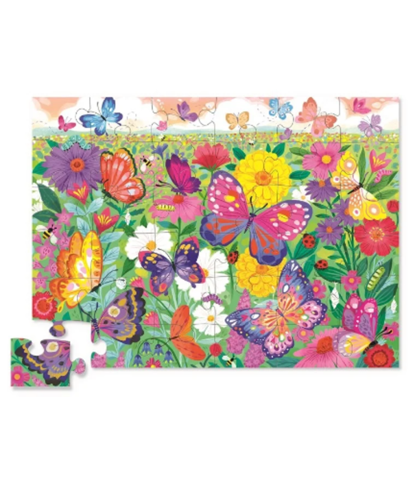 Crocodile Creek Crocodile Creek - Vloerpuzzel - Butterfly Garden (36-delig) | 3+