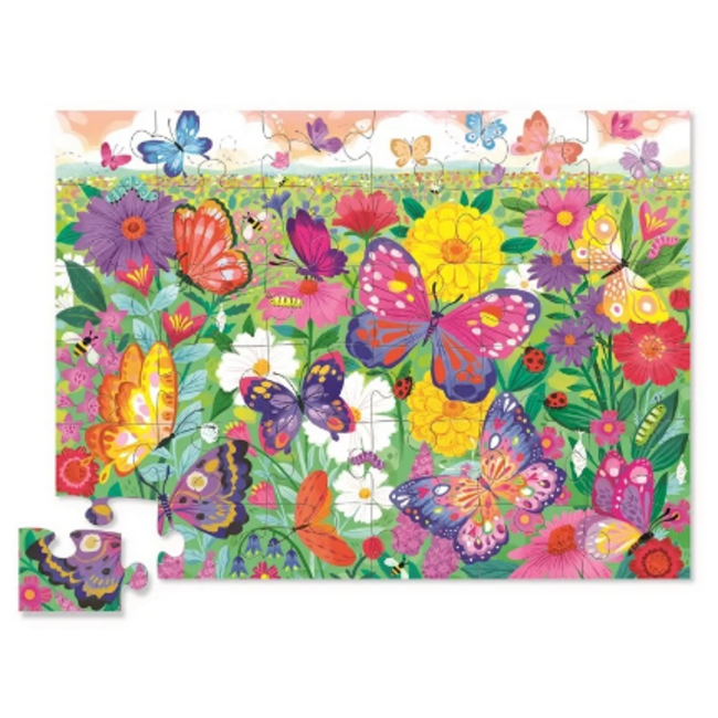 Crocodile Creek - Vloerpuzzel - Butterfly Garden (36-delig) | 3+