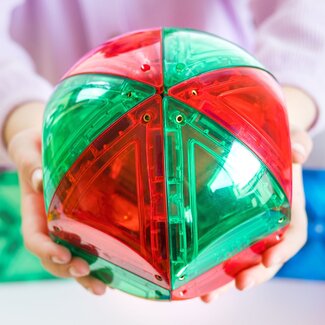Learn & Grow Magnetic Tiles - Dome Pack (18-delig)